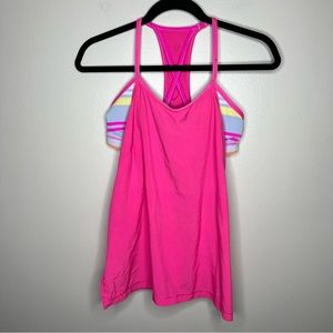 LuLuLemon No Limits Hot Pink Tank
